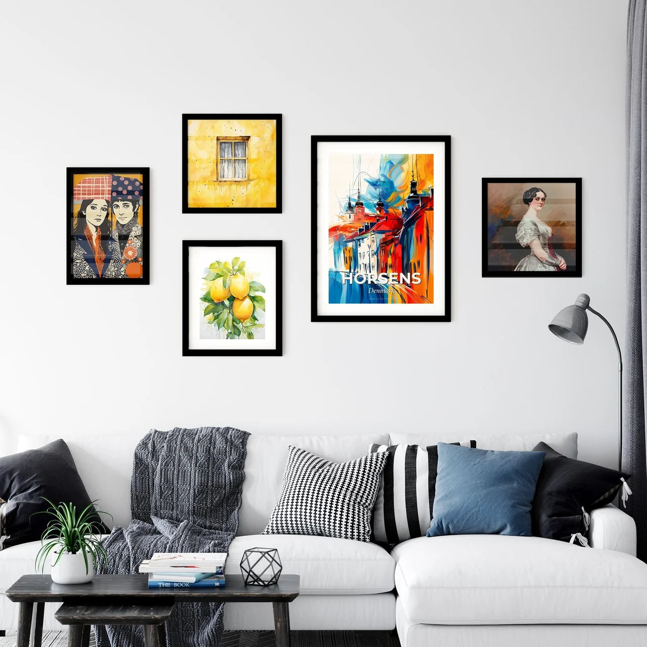 Vibrant Horsens, Denmark Wall Art Collection