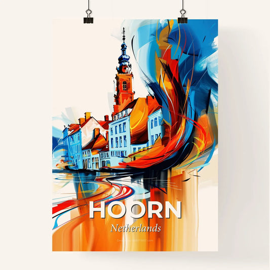 Vibrant Hoorn, Netherlands Poster