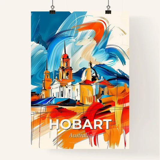 Vibrant Hobart, Australia Poster