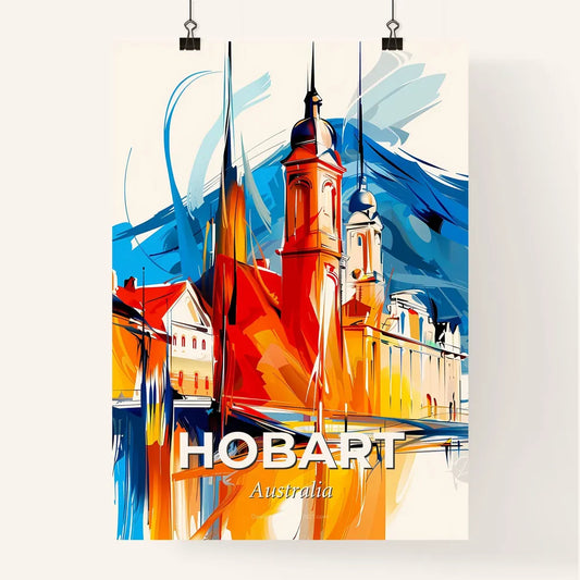 Vibrant Hobart, Australia Poster