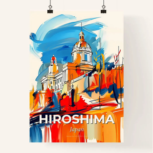 Vibrant Hiroshima, Japan Poster