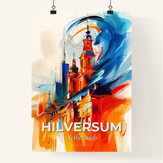 Vibrant Hilversum, Netherlands Poster