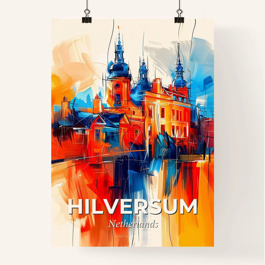 Vibrant Hilversum, Netherlands Poster