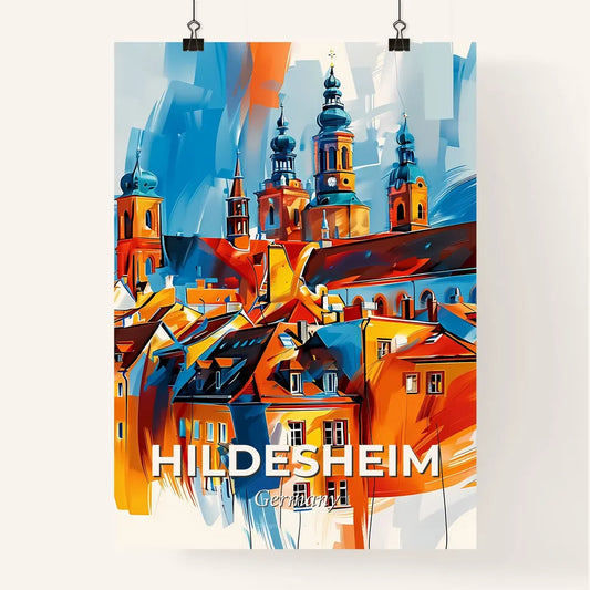 Vibrant Hildesheim, Germany Poster