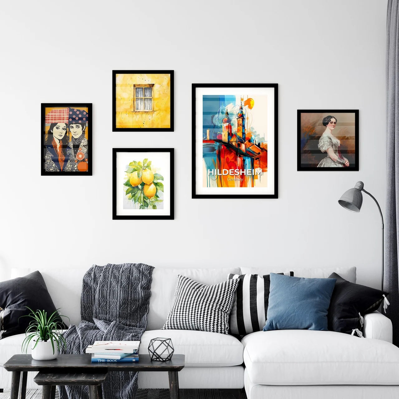 Vibrant Hildesheim, Germany Wall Art Collection