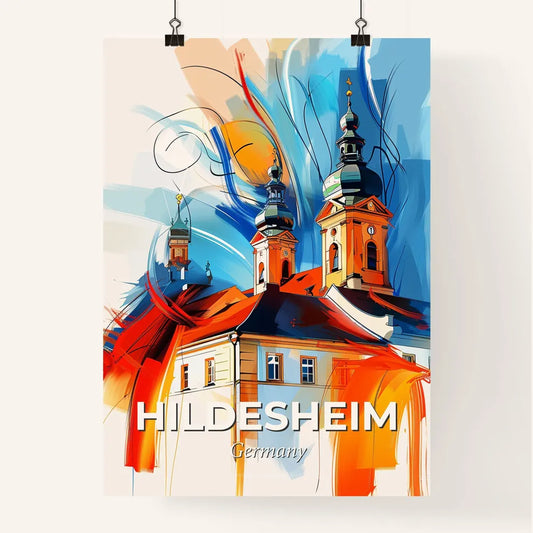Vibrant Hildesheim, Germany Poster