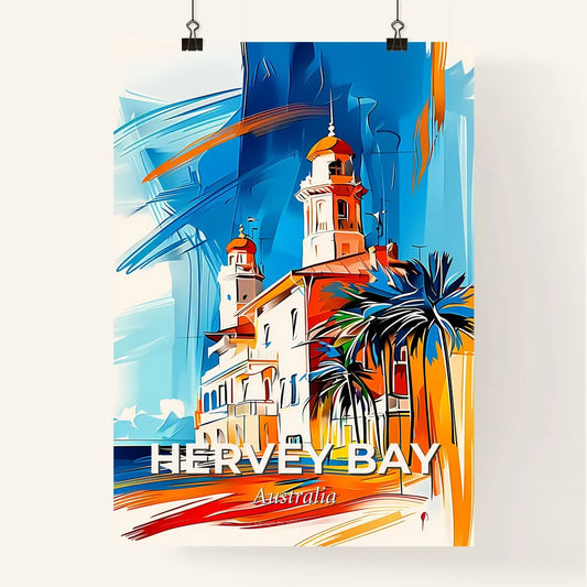 Vibrant Hervey Bay, Australia Poster