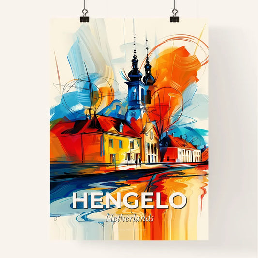 Vibrant Hengelo, Netherlands Poster