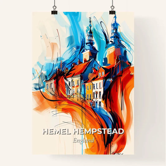 Vibrant Hemel Hempstead, England Poster