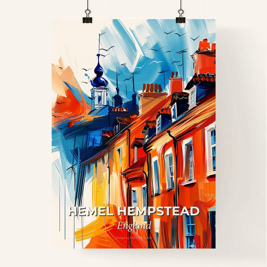 Vibrant Hemel Hempstead, England Poster