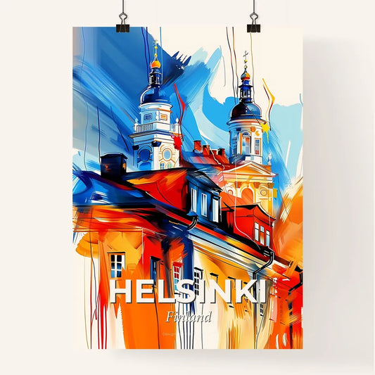 Vibrant Helsinki, Finland Poster