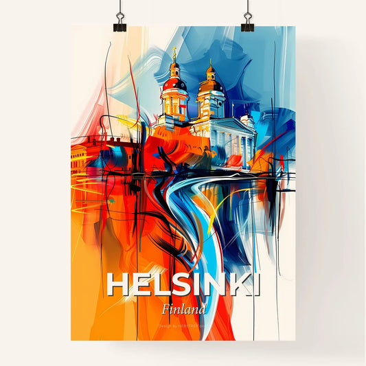Vibrant Helsinki, Finland Poster