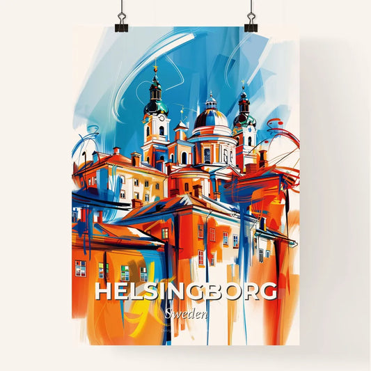 Vibrant Helsingborg, Sweden Poster