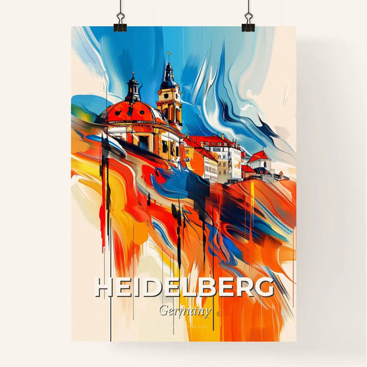 Vibrant Heidelberg, Germany Poster