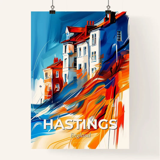 Vibrant Hastings, England Poster