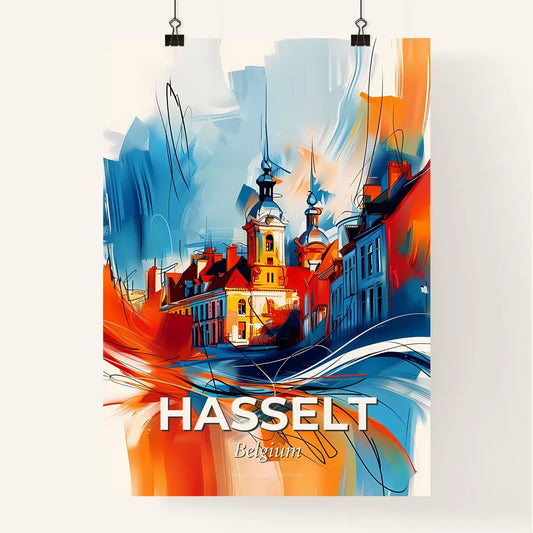 Vibrant Hasselt, Belgium Poster