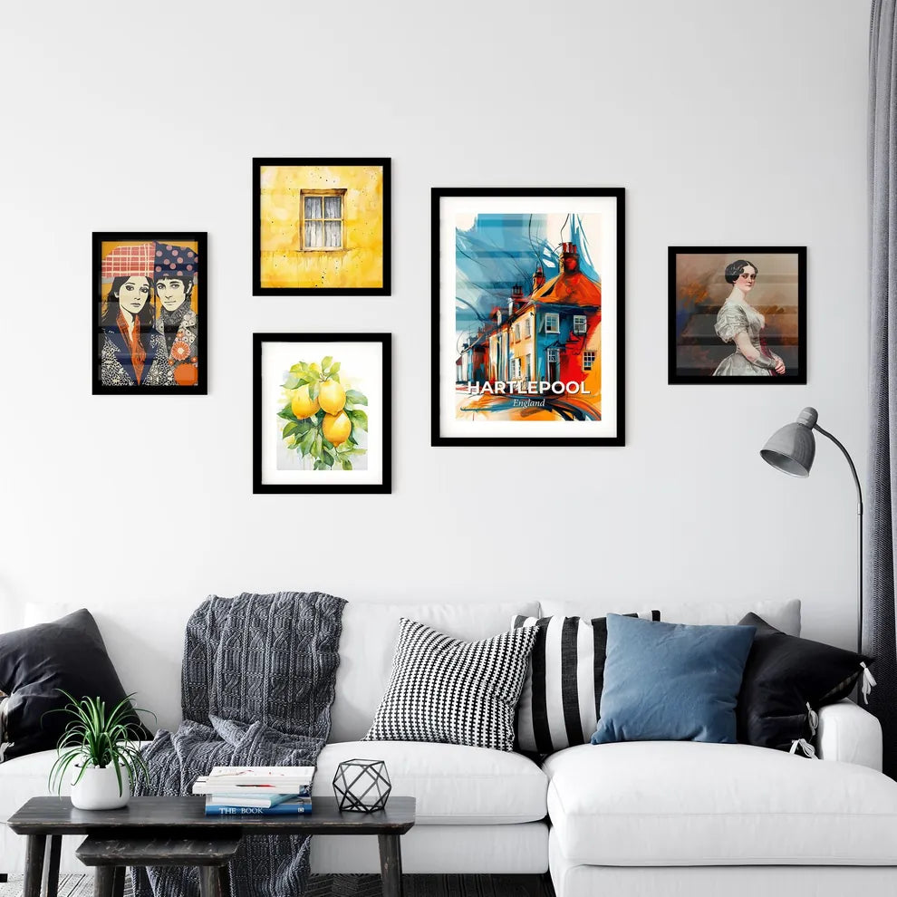 Vibrant Hartlepool, England Wall Art Collection