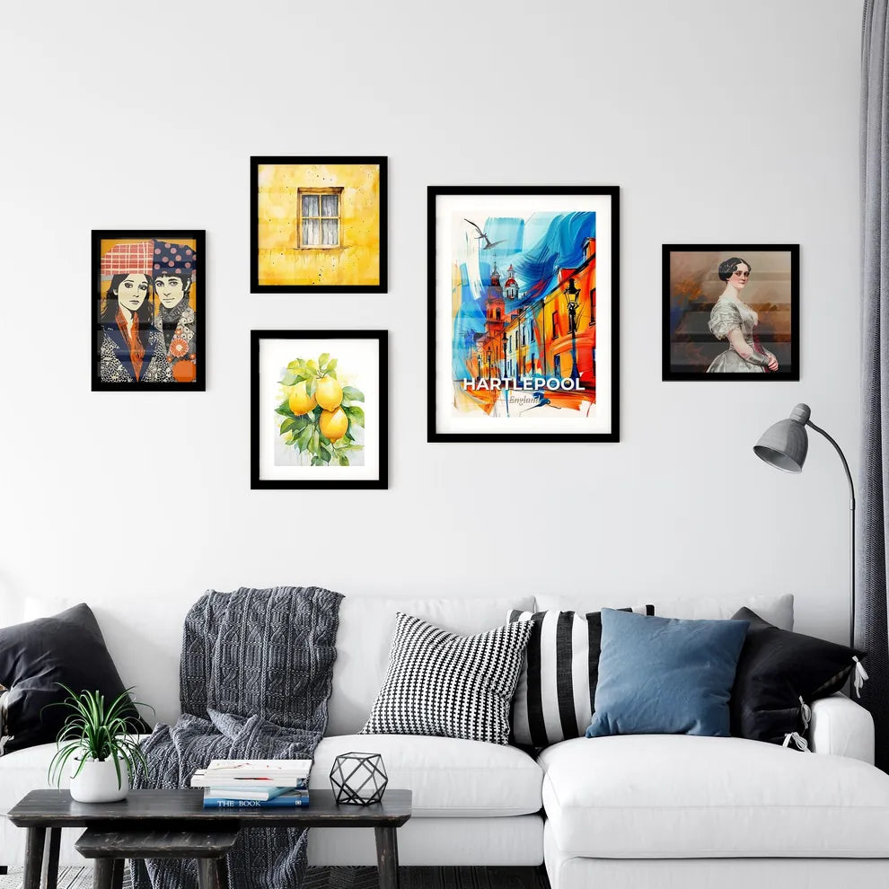 Vibrant Hartlepool, England Wall Art Collection