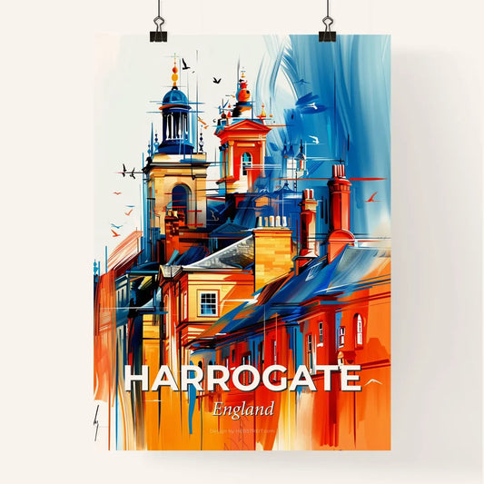 Vibrant Harrogate, England Poster