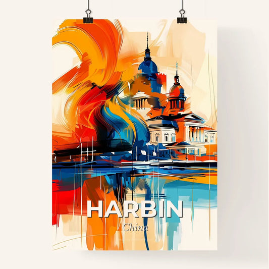 Vibrant Harbin, China Poster