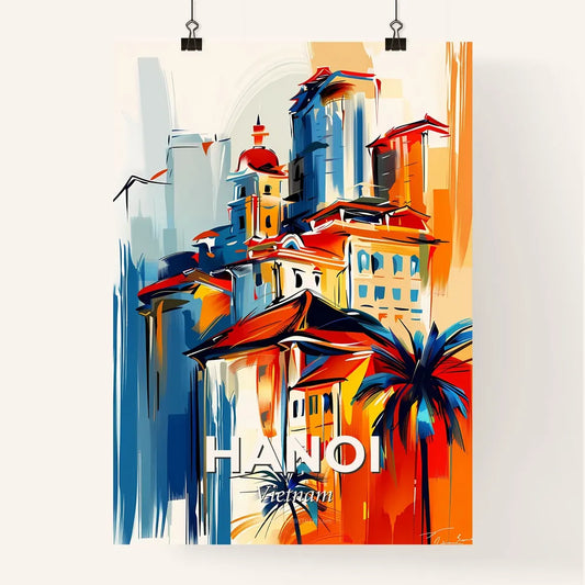 Vibrant Hanoi, Vietnam Poster