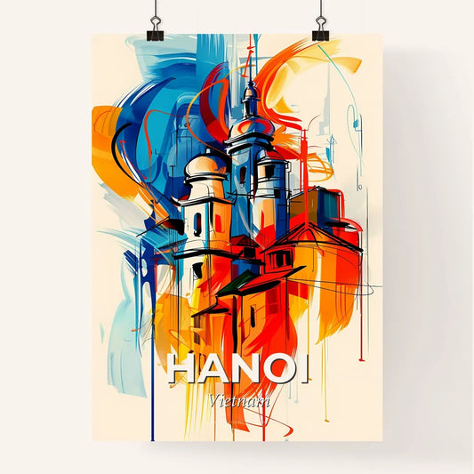 Vibrant Hanoi, Vietnam Poster