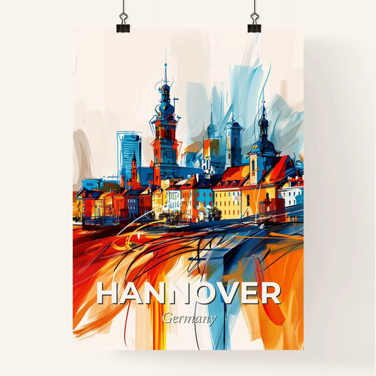 Vibrant Hannover, Germany Poster