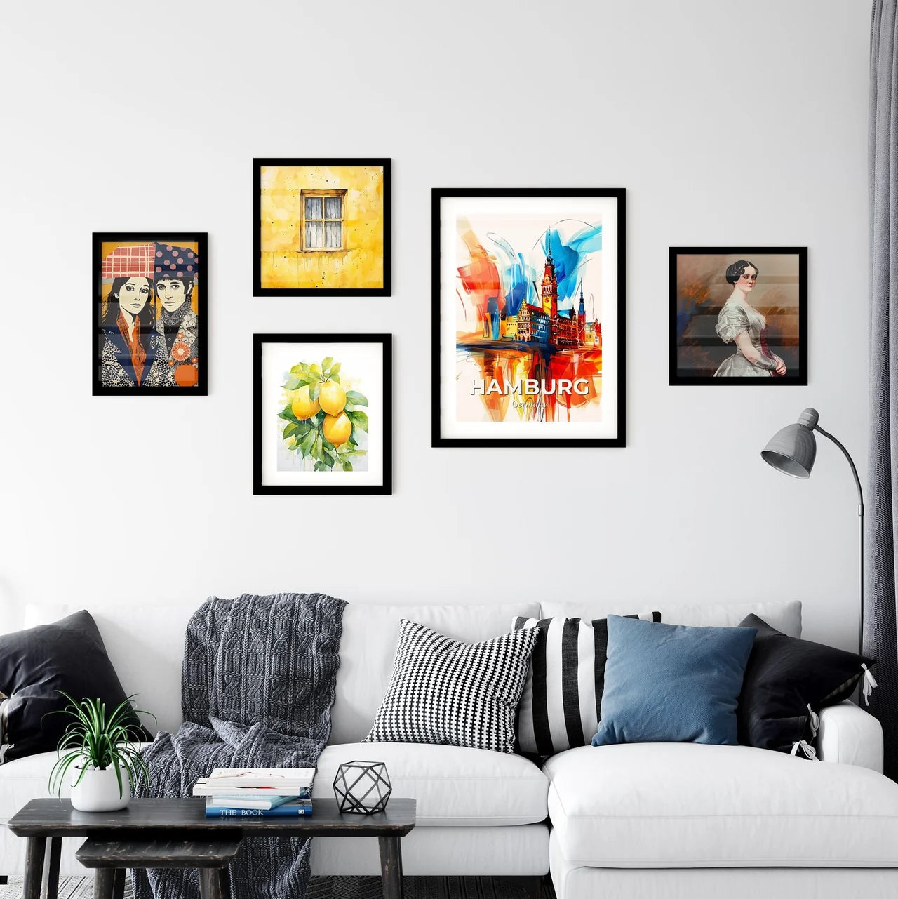 Vibrant Hamburg, Germany Wall Art Collection