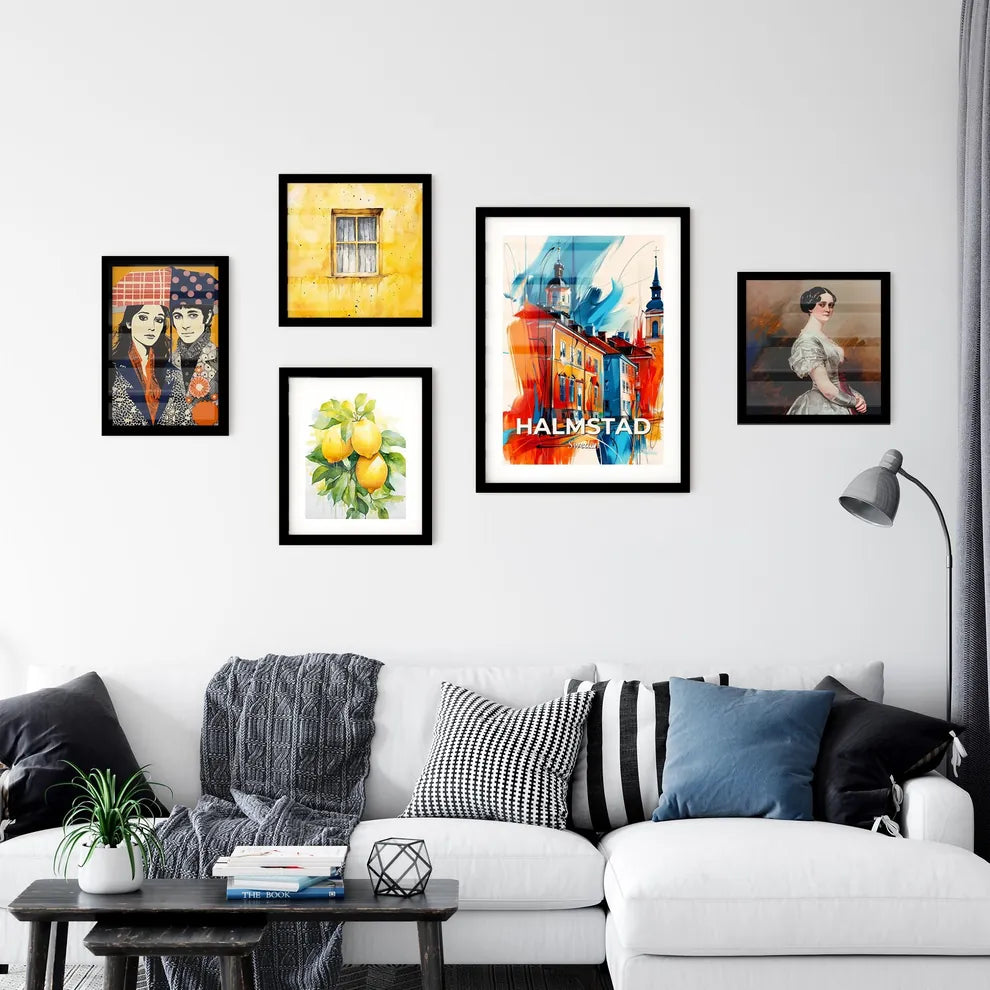 Vibrant Halmstad, Sweden Wall Art Collection