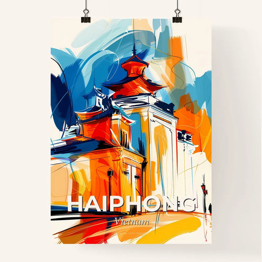 Vibrant Haiphong, Vietnam Poster