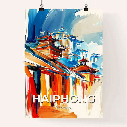 Vibrant Haiphong, Vietnam Poster