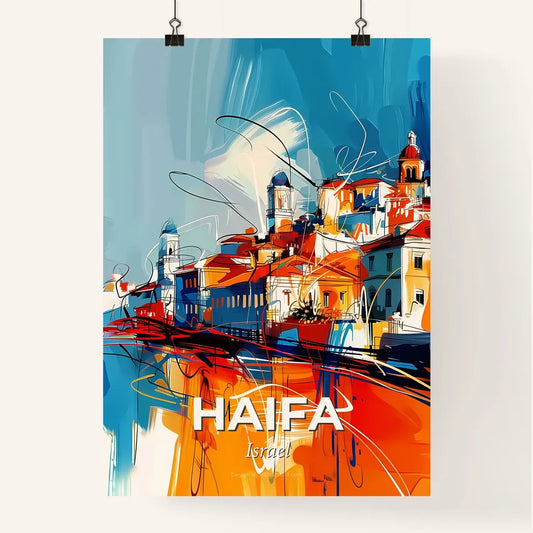 Vibrant Haifa, Israel Poster