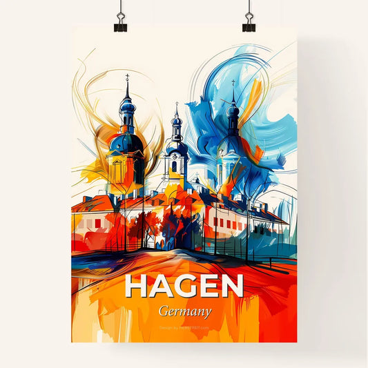 Vibrant Hagen, Germany Poster