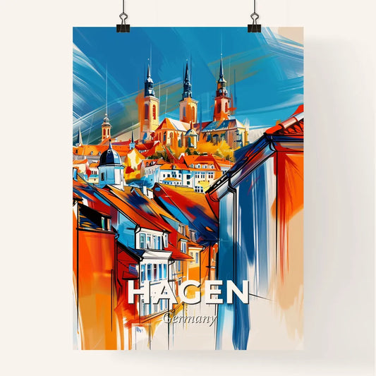 Vibrant Hagen, Germany Poster