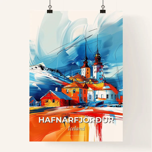 Vibrant Hafnarfjörður, Iceland Poster