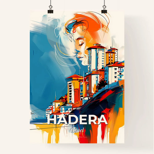 Vibrant Hadera, Israel Poster