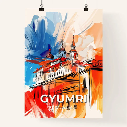 Vibrant Gyumri, Armenia Poster