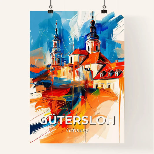 Vibrant Gütersloh, Germany Poster
