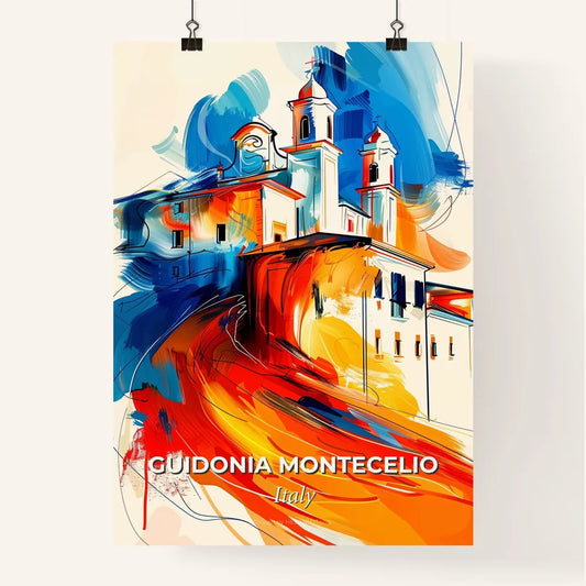Vibrant Guidonia Montecelio, Italy Poster