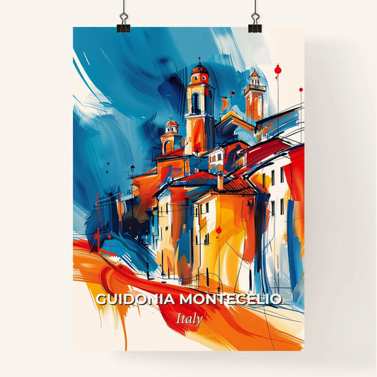 Vibrant Guidonia Montecelio, Italy Poster