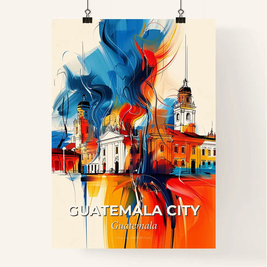 Vibrant Guatemala City, Guatemala Poster
