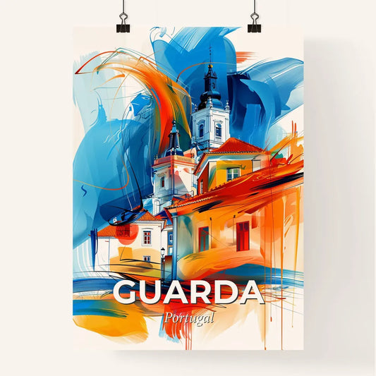 Vibrant Guarda, Portugal Poster