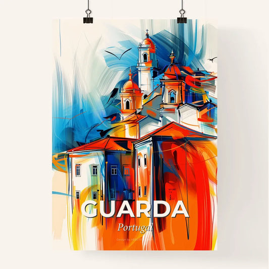 Vibrant Guarda, Portugal Poster