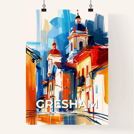 Vibrant Gresham, Oregon Poster