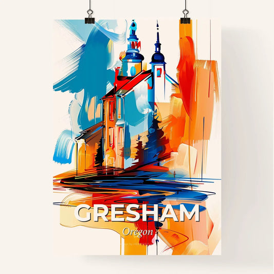 Vibrant Gresham, Oregon Poster