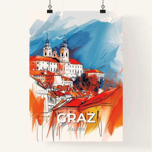 Vibrant Graz, Austria Poster