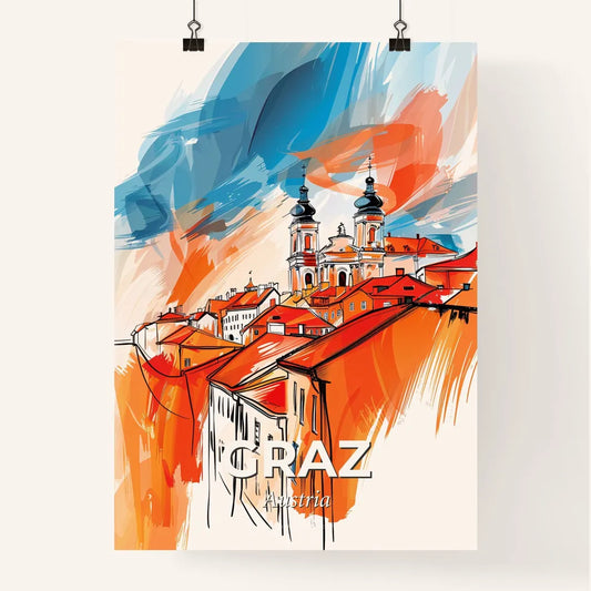 Vibrant Graz, Austria Poster