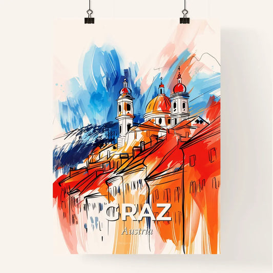 Vibrant Graz, Austria Poster