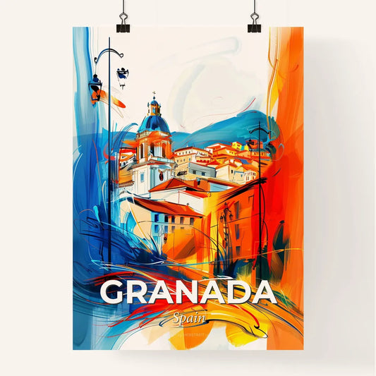 Vibrant Granada, Spain Poster