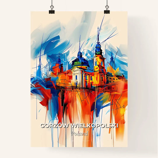Vibrant Gorzów Wielkopolski, Poland Poster
